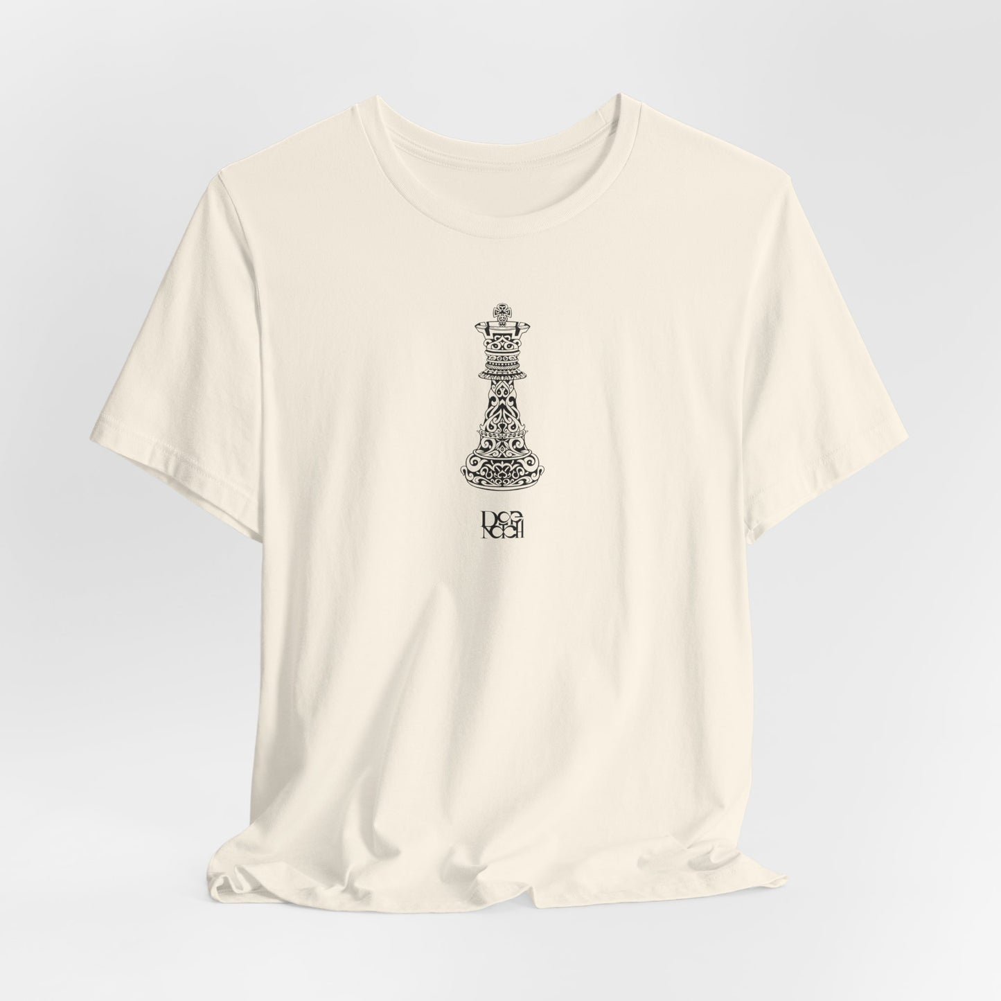Bella+Canvas 3001, Art wear, Unisex Short Sleeve Shirt, Chess Crown Unisex Tee