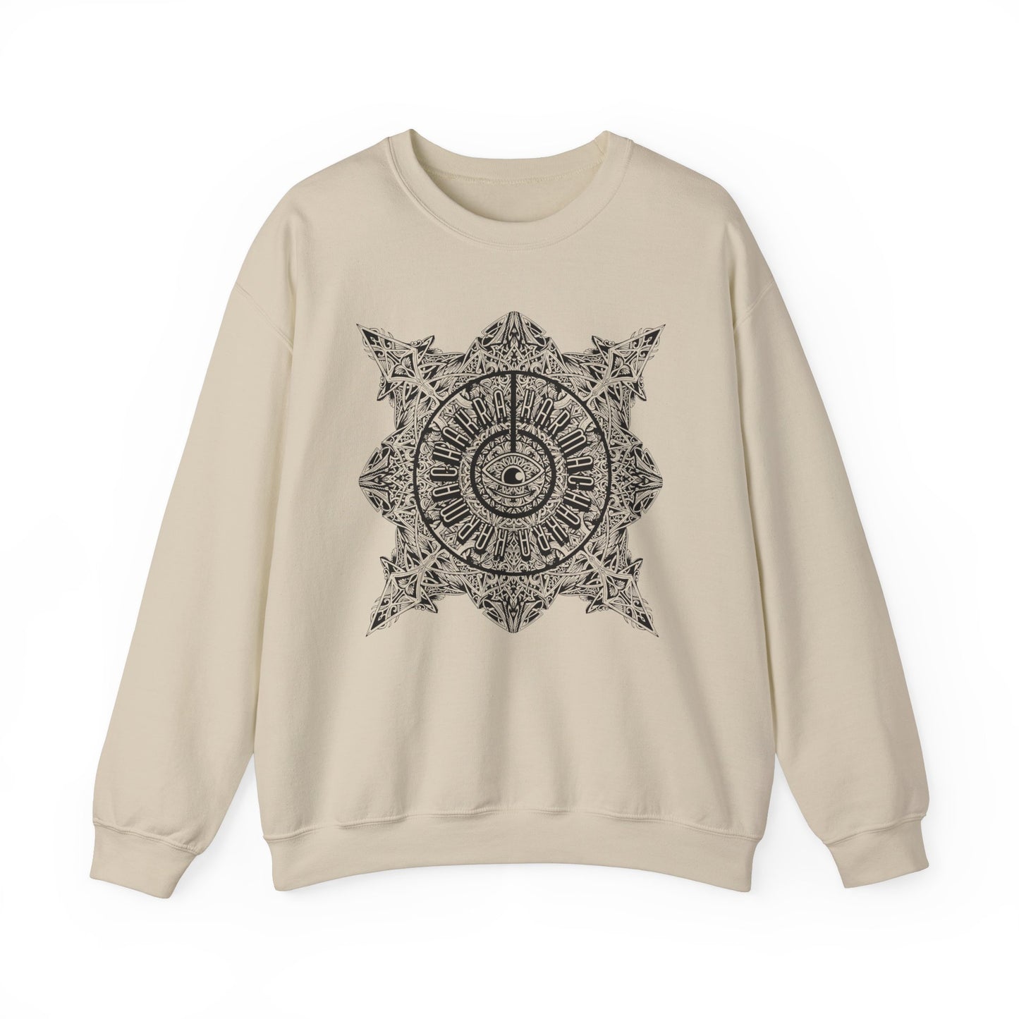 Gildan 18000 Mandala Sweatshirt, Crewneck Jumper