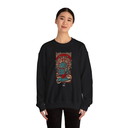 Stylish Unisex Crewneck Sweatshirt with Unique Art, Graphic Sweatshirt, Comfortable Fashion Apparel, Gift for Art Lovers, Everyday Wear