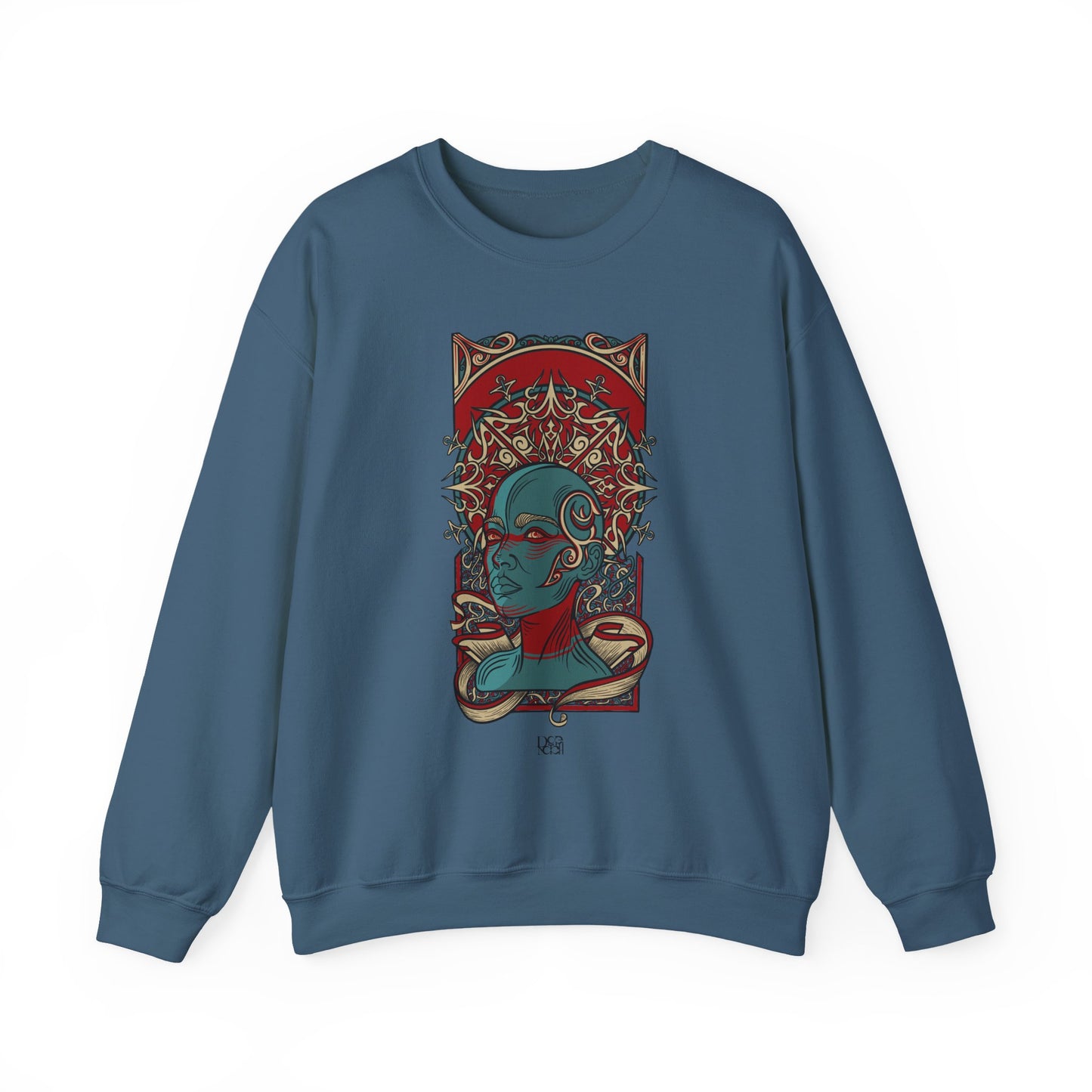 Stylish Unisex Crewneck Sweatshirt with Unique Art, Graphic Sweatshirt, Comfortable Fashion Apparel, Gift for Art Lovers, Everyday Wear