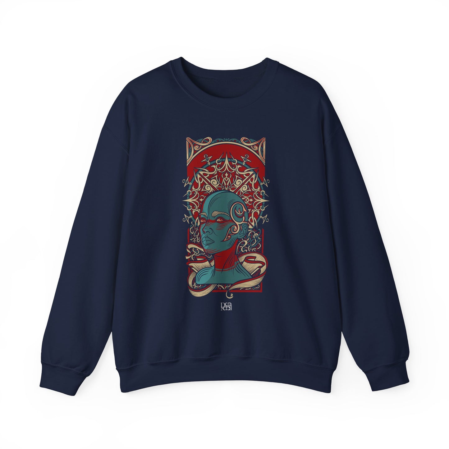 Stylish Unisex Crewneck Sweatshirt with Unique Art, Graphic Sweatshirt, Comfortable Fashion Apparel, Gift for Art Lovers, Everyday Wear
