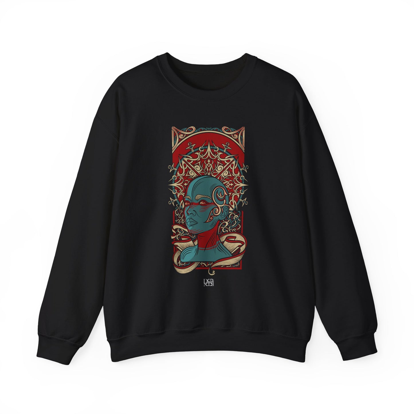 Stylish Unisex Crewneck Sweatshirt with Unique Art, Graphic Sweatshirt, Comfortable Fashion Apparel, Gift for Art Lovers, Everyday Wear