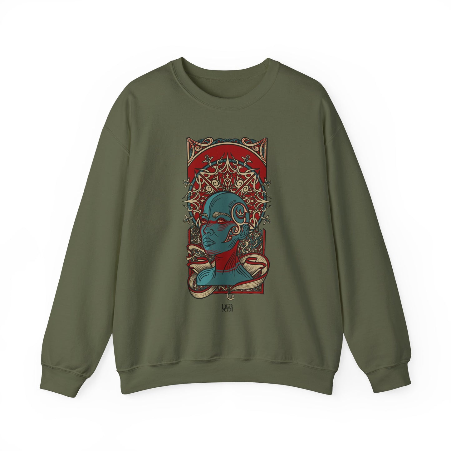 Stylish Unisex Crewneck Sweatshirt with Unique Art, Graphic Sweatshirt, Comfortable Fashion Apparel, Gift for Art Lovers, Everyday Wear