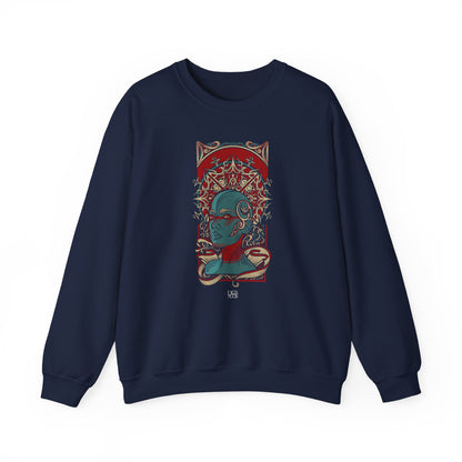 Stylish Unisex Crewneck Sweatshirt with Unique Art, Graphic Sweatshirt, Comfortable Fashion Apparel, Gift for Art Lovers, Everyday Wear