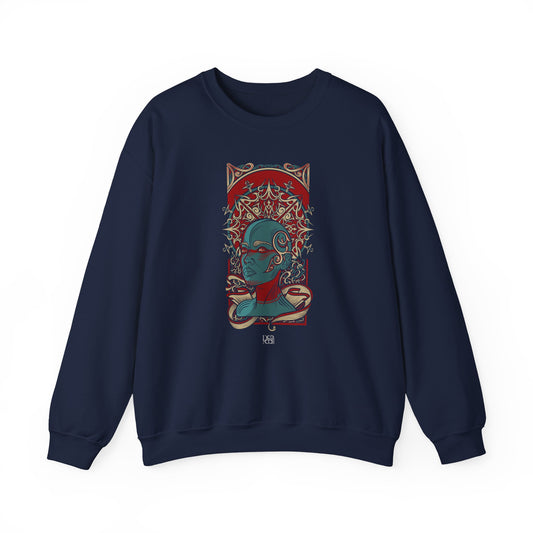 Stylish Unisex Crewneck Sweatshirt with Unique Art, Graphic Sweatshirt, Comfortable Fashion Apparel, Gift for Art Lovers, Everyday Wear